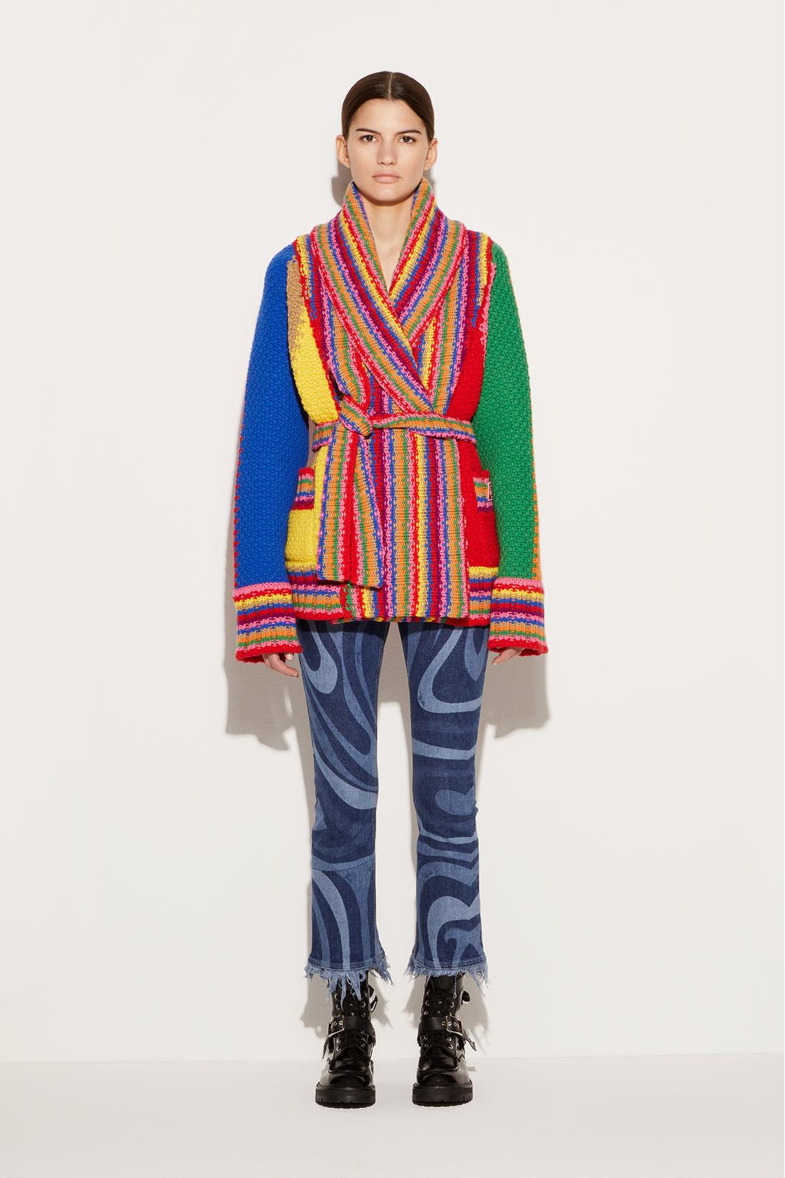 Kady's colorblock cardigan