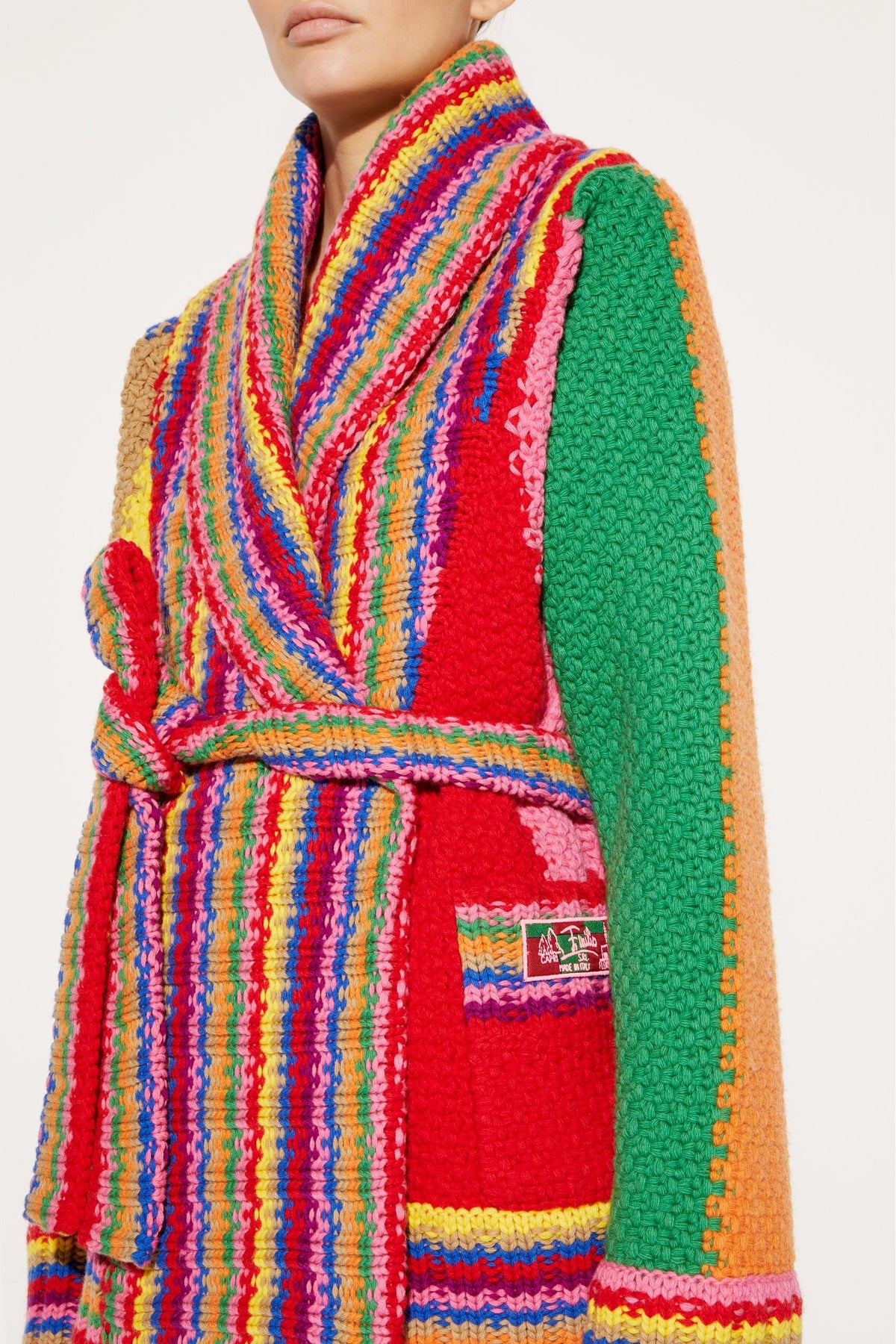 Kady's colorblock cardigan