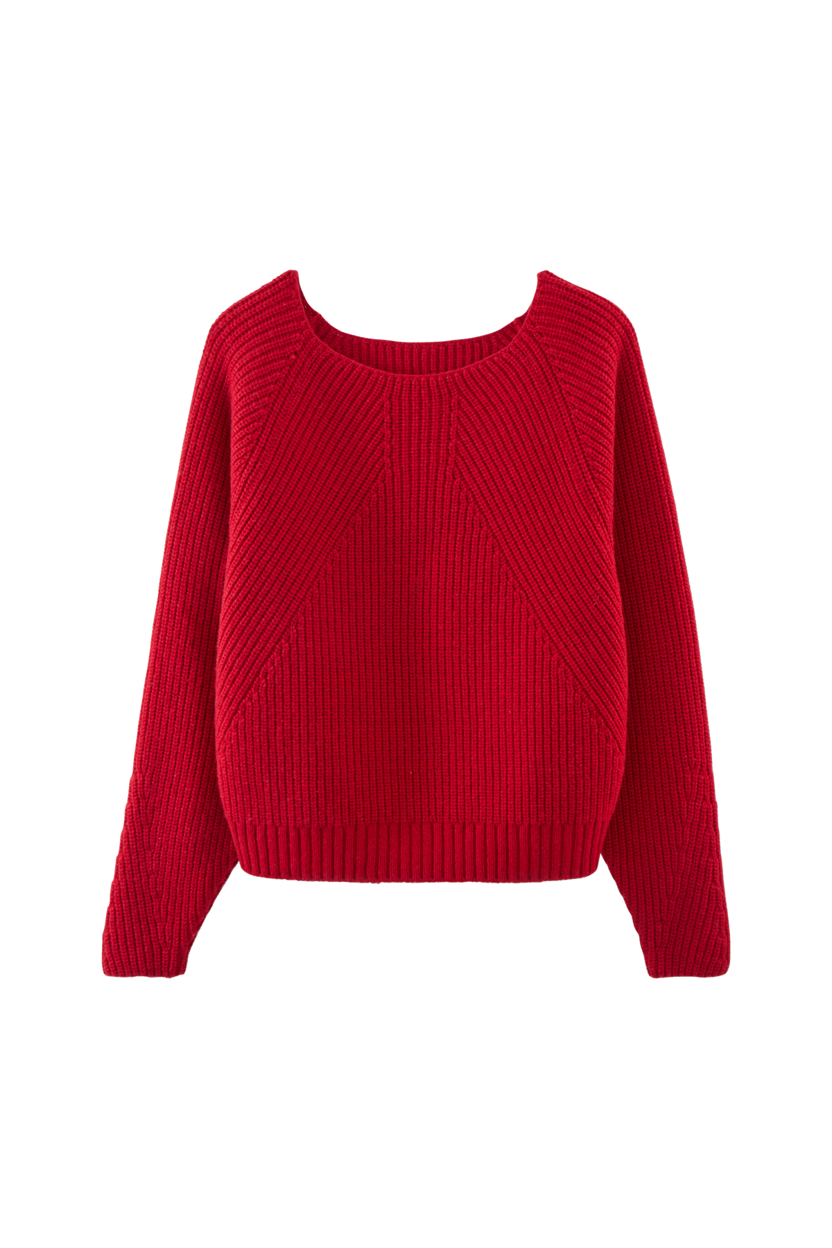 Merino Wool Sweater | Ribbed Knit | Relaxed Fit