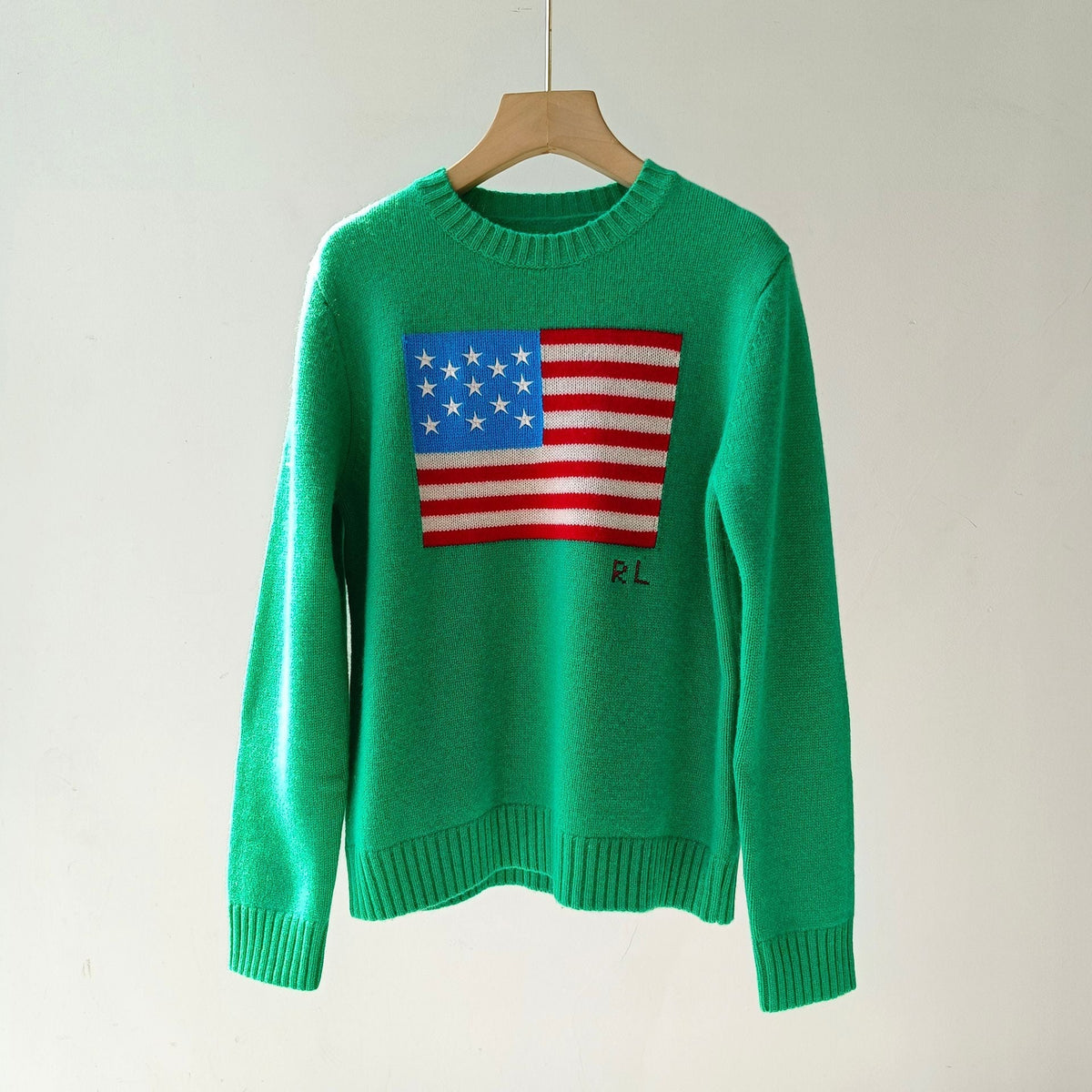 Ralph Lauren American Flag Sweater