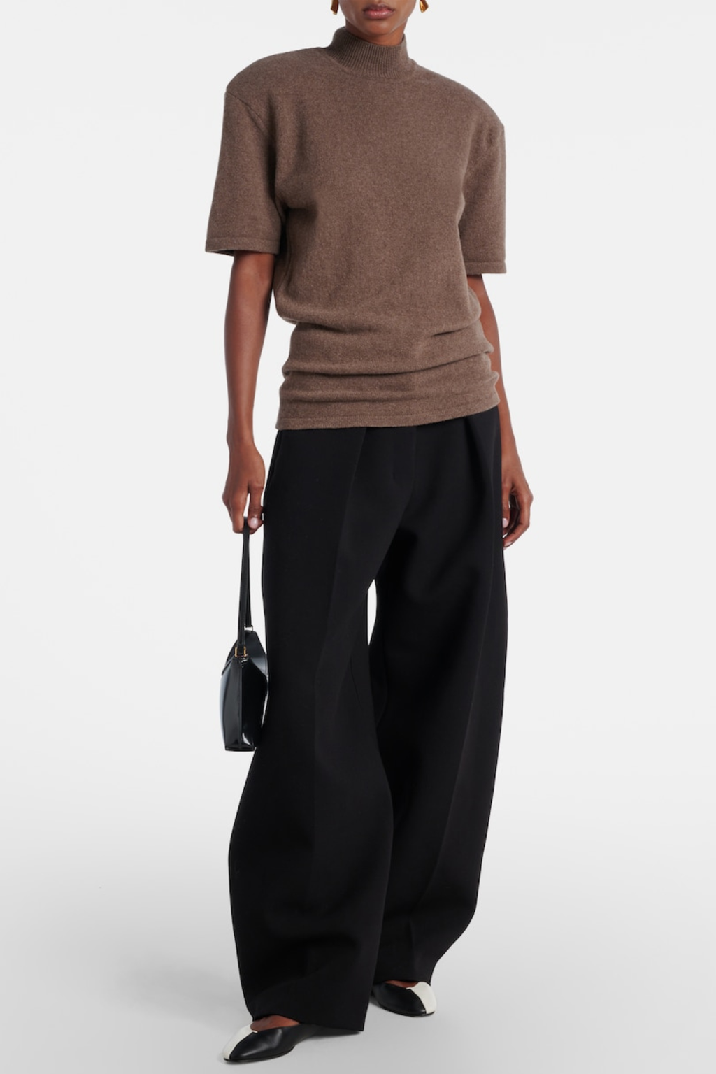 Rokuro Wool Sweater - Brown