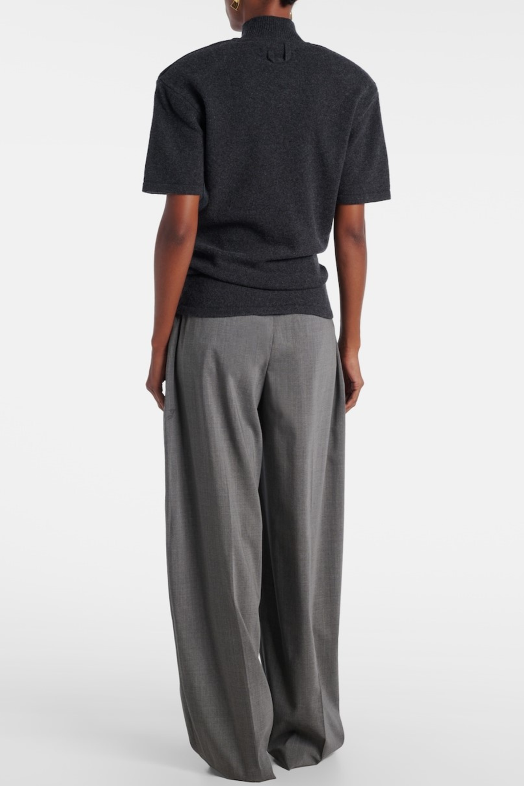 Rokuro Wool Sweater - Grey