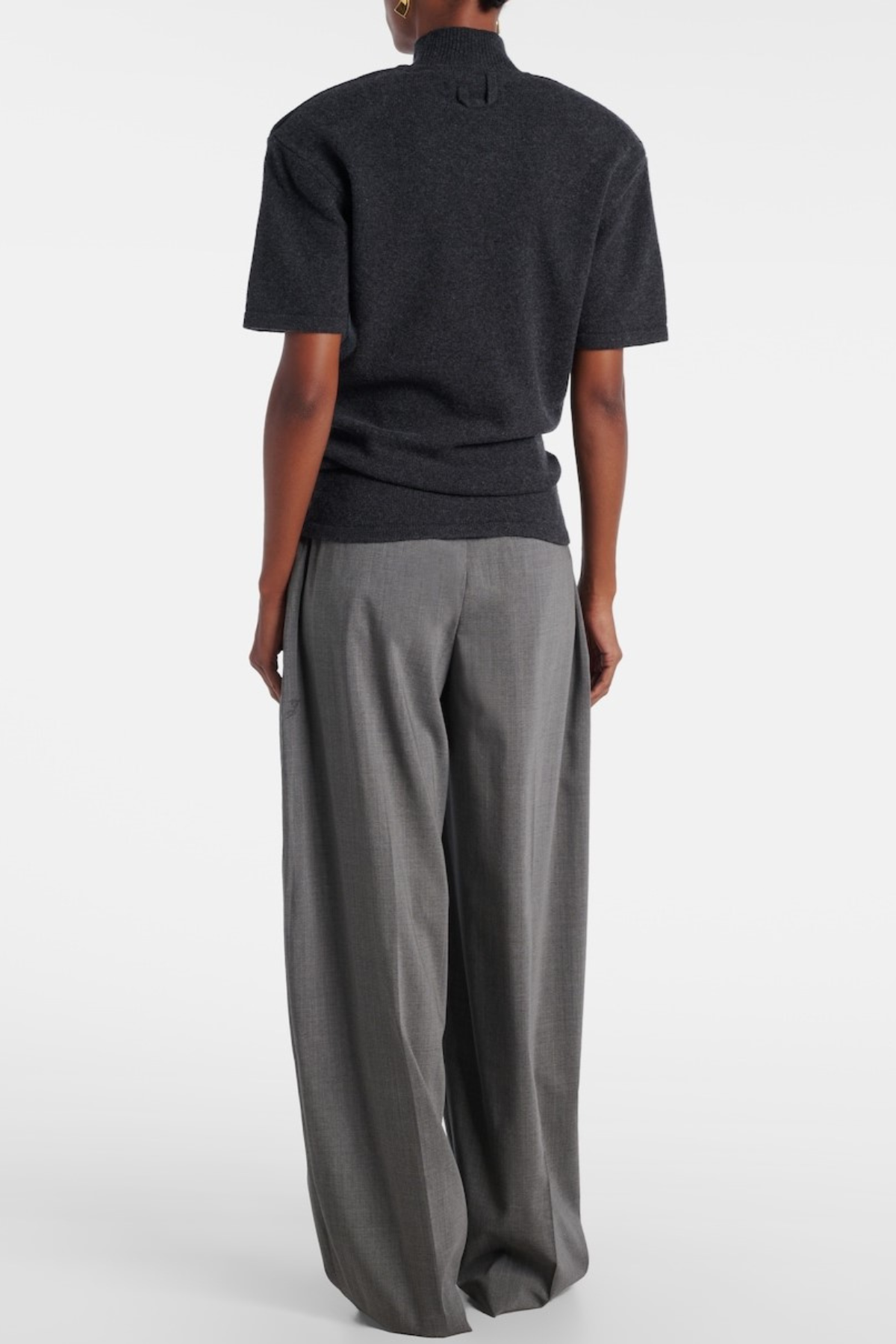 Rokuro Wool Sweater - Grey